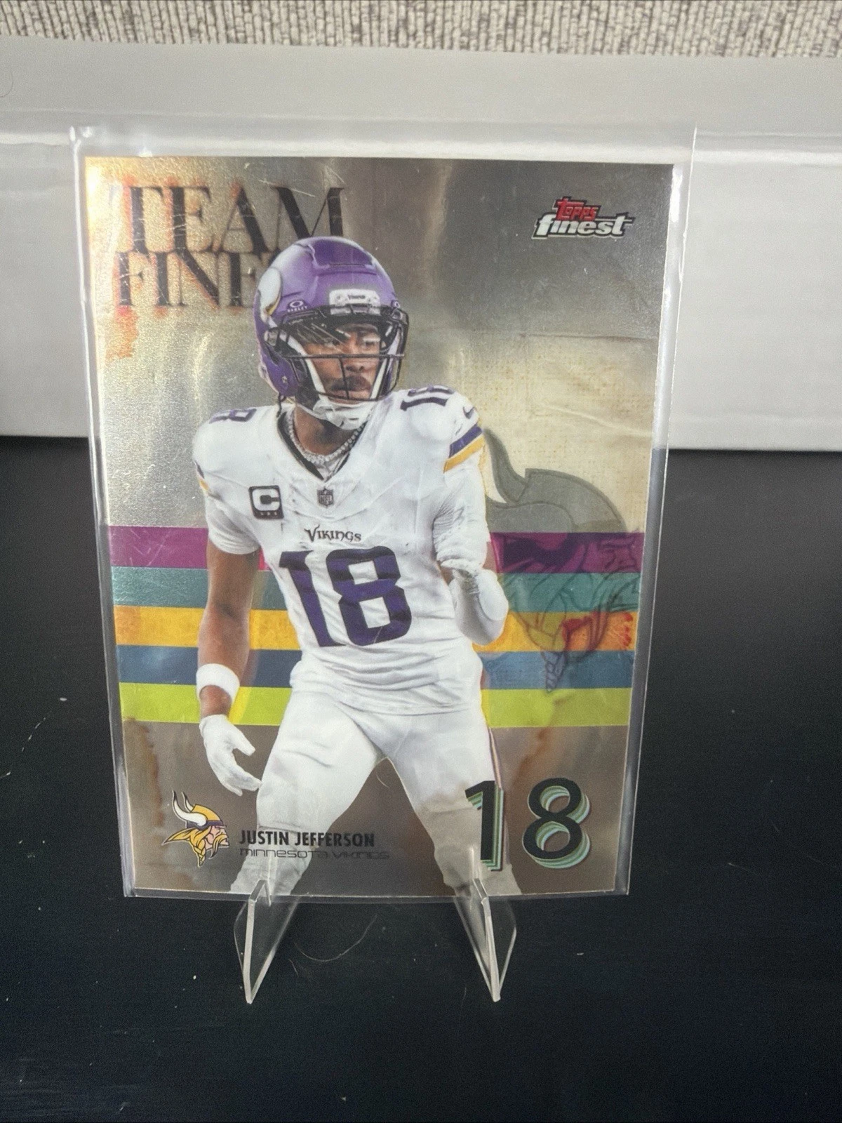 2025 Finest Team Finest Justin Jefferson Refractor