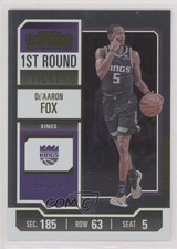2023-24 Panini Contenders 1st Round Ticket 92/149 De'Aaron Fox #40 1d40