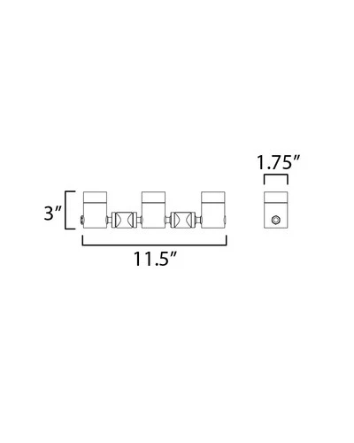 ET2 E42313 Single Tree Hugger 12V LED Bollard Path Light - Black - Picture 2 of 5