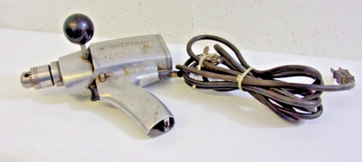 #ad #ad Vintage Montgomery Ward Power Kraft 3 8” Power Drill TESTED $23.07