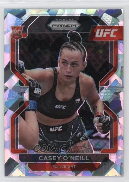 2022 Panini Prizm UFC Ice Prizm Casey O'Neill #179 Rookie RC 3hd