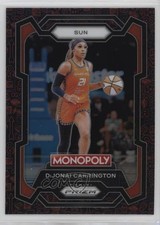 2024 Panini Prizm Monopoly WNBA Classic Icons Red DiJonai Carrington #17 15xf