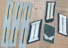 Group of Original WW2 German Military Collar Tabs, pin.