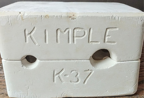 Vintage Kimple 4 Puppies Ceramic Slip Casting Mold K-37 Plaster Animal Molds