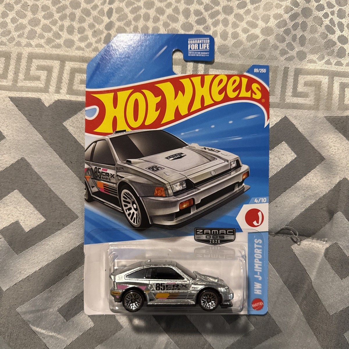 Hot Wheels 2026 H case ZAMAC 1985 Honda CRX | eBay