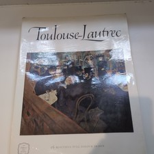 Vintage Express Art book TOULOUSE LAUTREC  16 Colour Prints VGC