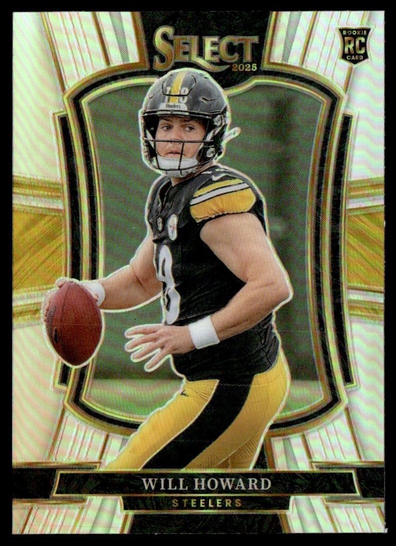 2025 Panini Select Silver Prizm Will Howard RC #152