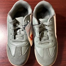 Cat  Jack Boston Retro Sneakers  Kids Size 3  Green Lace-Up