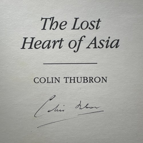 Colin Thubron Das verlorene Herz Asiens 1. HB/DW SIGNIERT VOM AUTOR