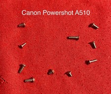 Body Screws (10pcs) For Canon PowerShot A510 Digital Camera - Repair Parts