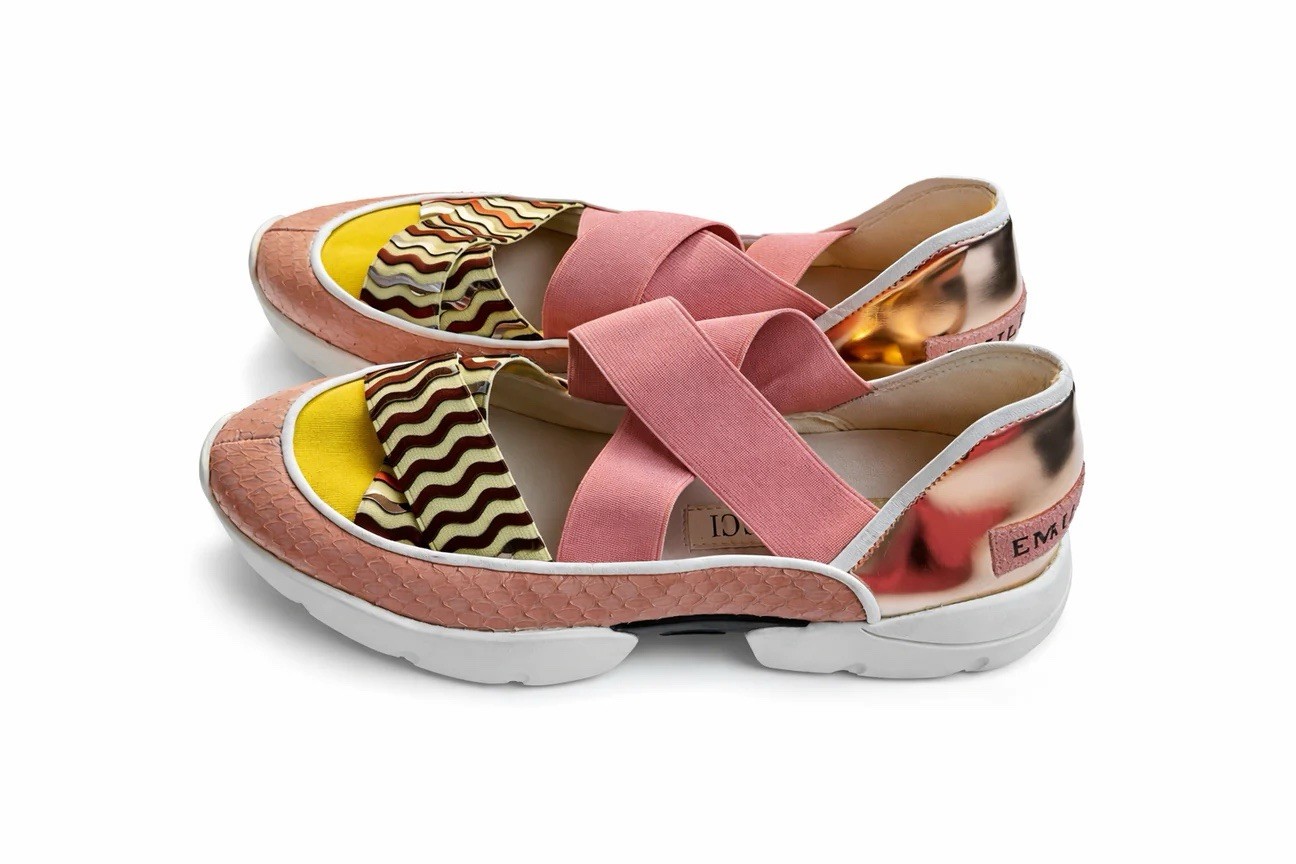 EMILIO PUCCI MULTICOLOR LEATHER AND PYTHON CITY U… - image 3