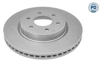 2X Meyle Bremsscheibe MEYLE-PD: Advanced Performance And Design. 36-83 521 0046/
