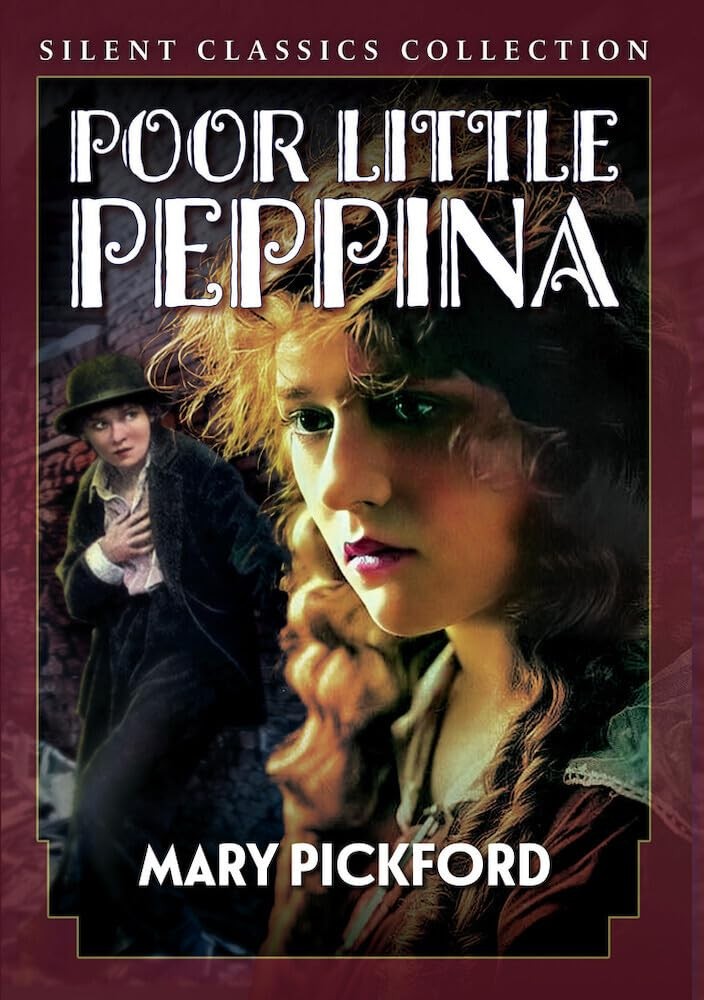 Poor Little Peppina Silent (DVD) Mary Pickford Eugene O'Brien Jack Pickford