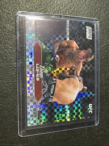 2025 Topps Stadium Club UFC - Chrome Diego Lopes #C-118 X-Fractor