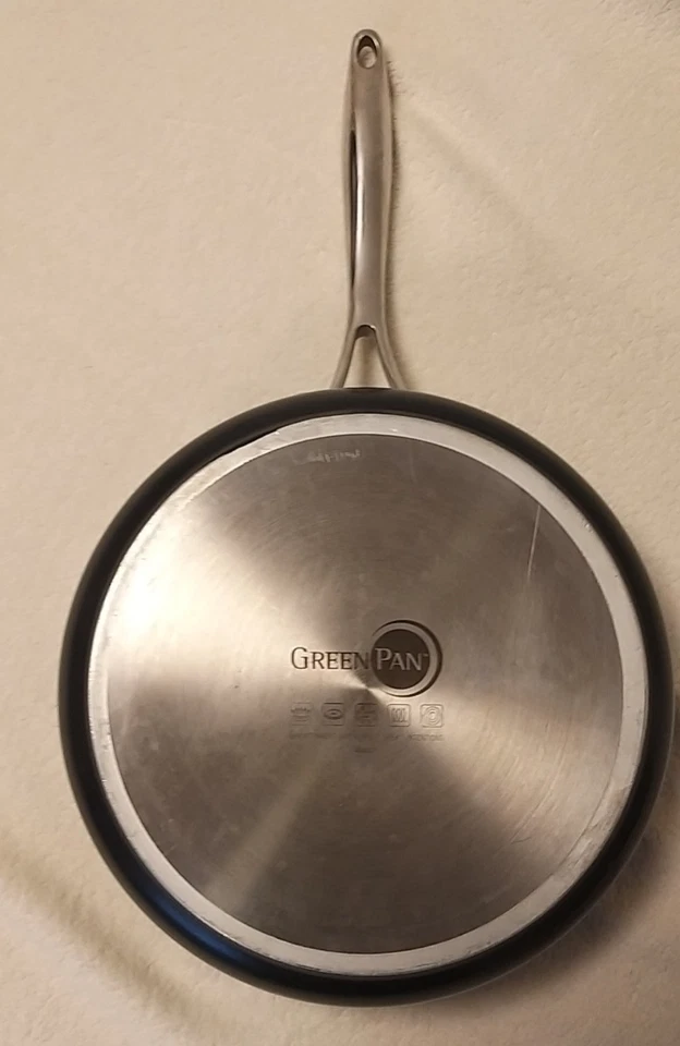 Green Pan Pfanne 24cm Durchmesser/ Höhe ca.7cm Alu - Bild 2 von 4