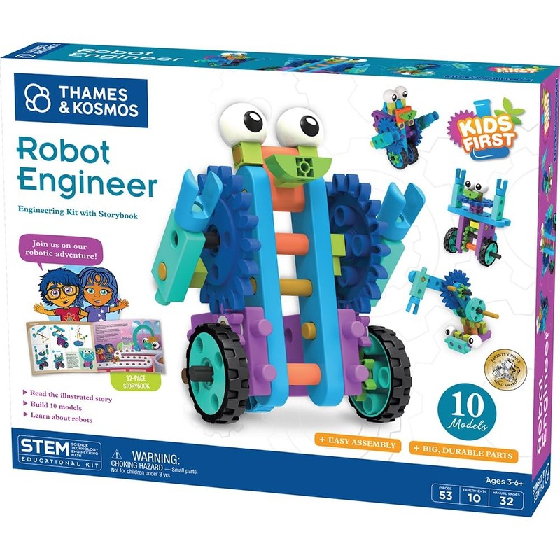 & Kids First Robot Engineer Stem Experiment Kit For Young 10