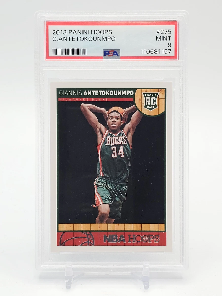 Giannis Antetokounmpo Basketball Grade 9 Rookie Sports Trading