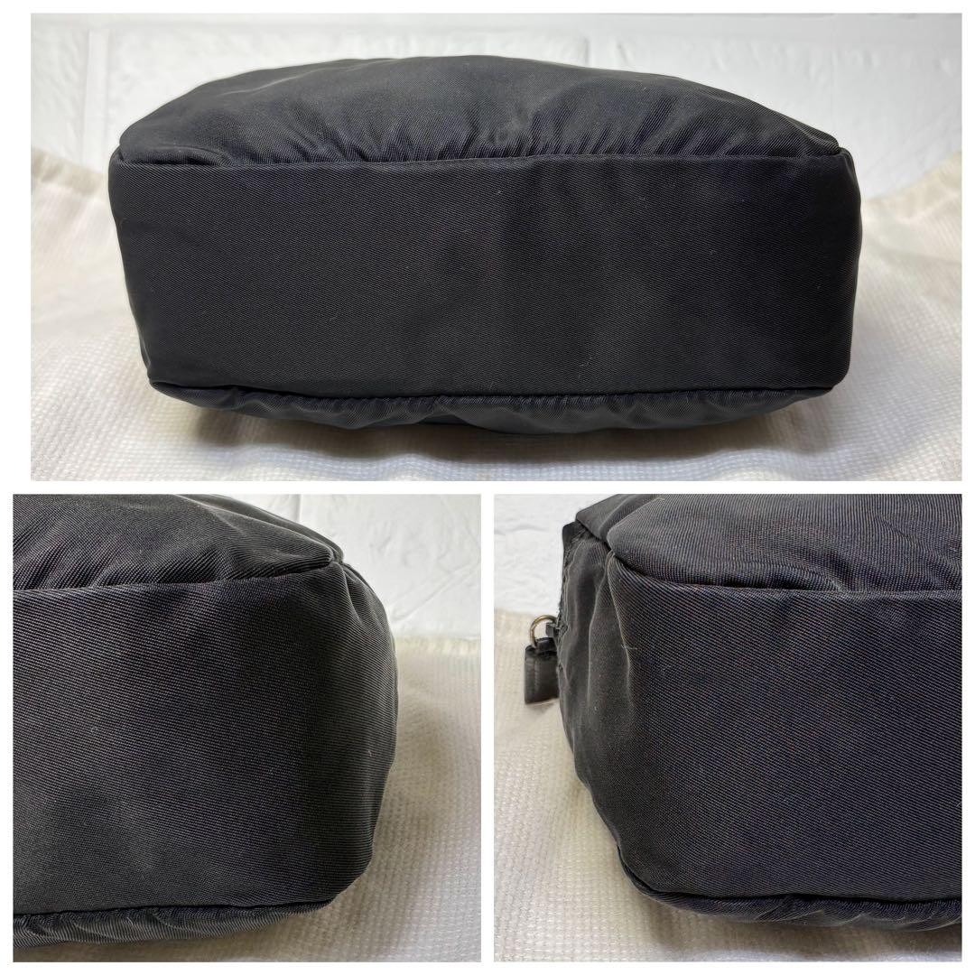 PRADA Triangular Logo Nylon MakeUp Pouch 20x9x75m… - image 4