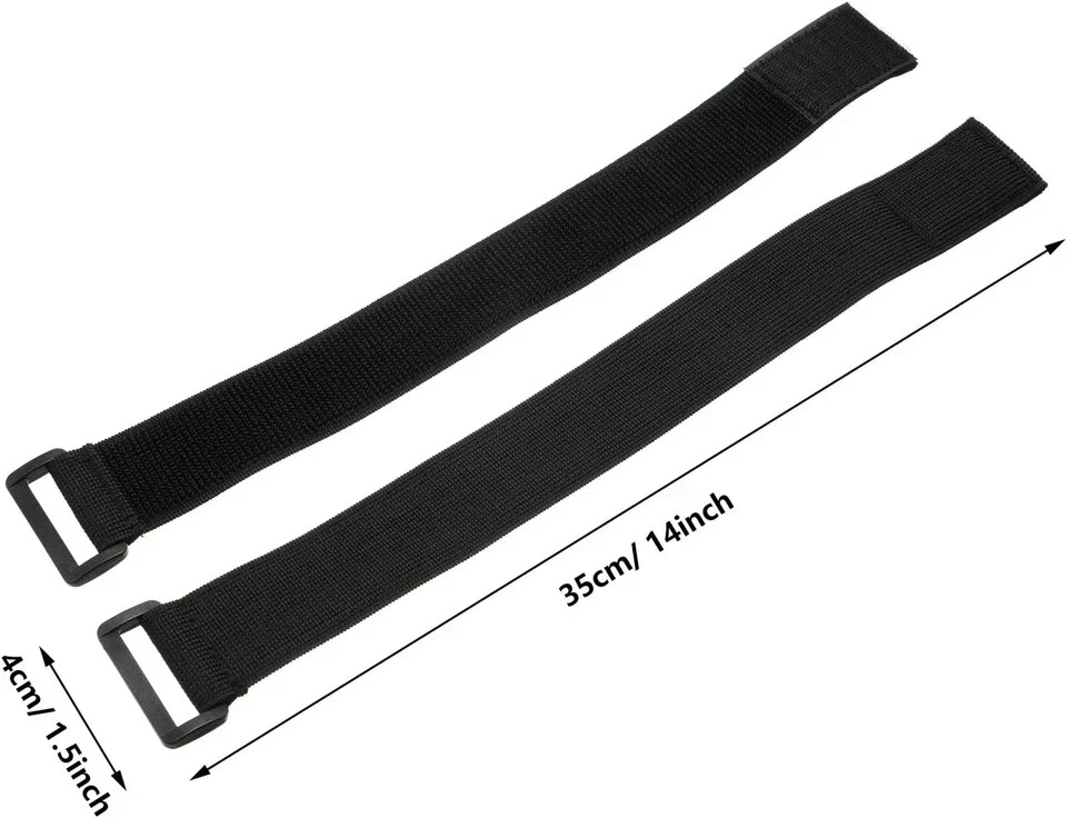 6 ШТ. Велосипедные Штаны Ленты для Ног Эластичные Велосипедные Лодыжки Ремни Безопасности для Открытого Воздуха Нас - Изображение 2 из 4