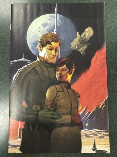 The Space Between #1 (BOOM!, 2023) Cvr E Unlockable Virgin Olivetti NM-