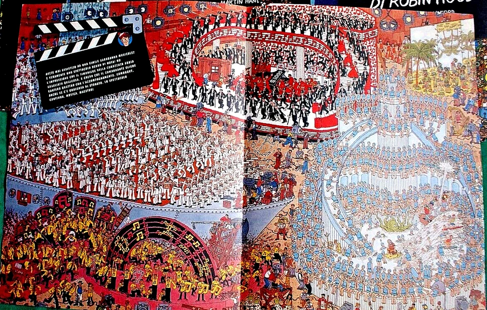 DOVE E' WALLY? GIOCO DI ABILITA' per ragazzi e adulti 7 TAVOLE da collezione - Immagine 4 di 4