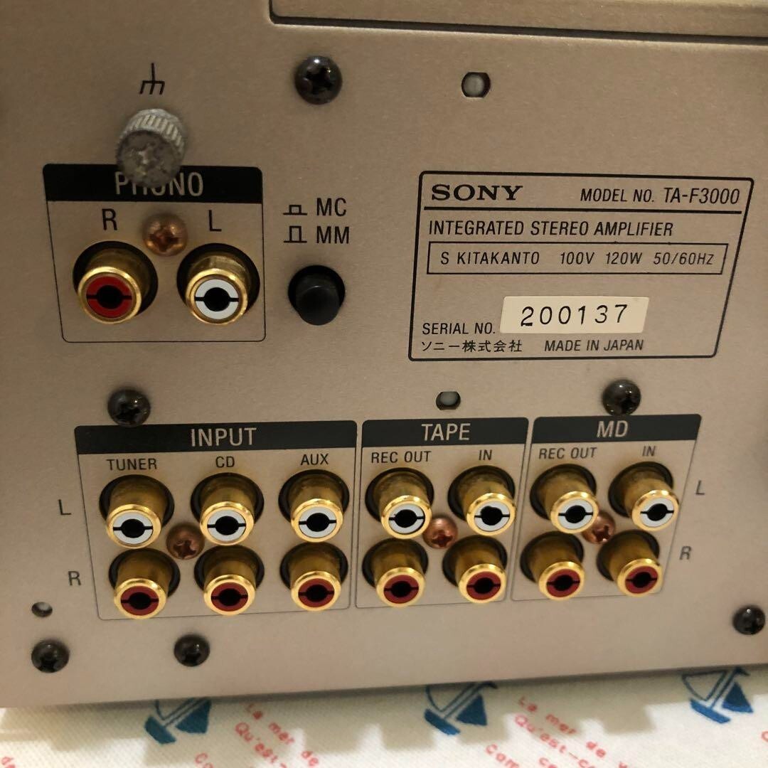 Sony TA-F3000 Integrated Amplifier Transistor main amp Audio Sony TA-F3000 Integrated Amplifier Transistor main amp Audio