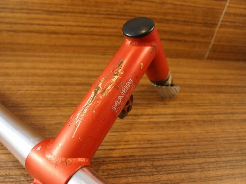 1992 MTB Marin Lite Aluminium T6 flat handlebar + quill stem by Sameness 25.4 mm - Picture 8 of 12