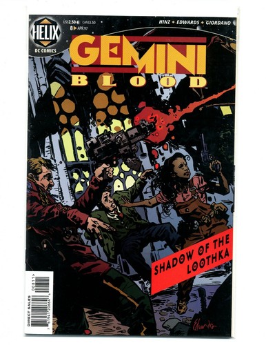 Helix DC Comics Gemini Blood Comic Book 4 Issues #2,3,6 & 8 - Picture 4 of 4