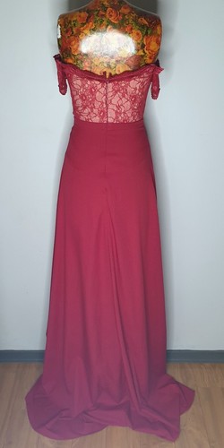 ELLE ZEITOUNE LUXE - Size 8 'Montana Gown - Scarlett' off the shoulder formal - Picture 4 of 9