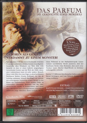 Das Parfum Die Geschichte eines Mörders Video DVD - Imagen 2 de 2