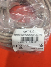 Image of 10x 20M CAT5E NETWORK CABLE - GREY REF 24
