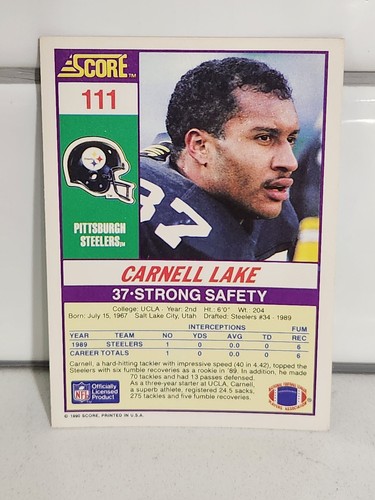 1990 Score Football Complete your set!  Card numbers 1 to 170 - Bild 219 von 337