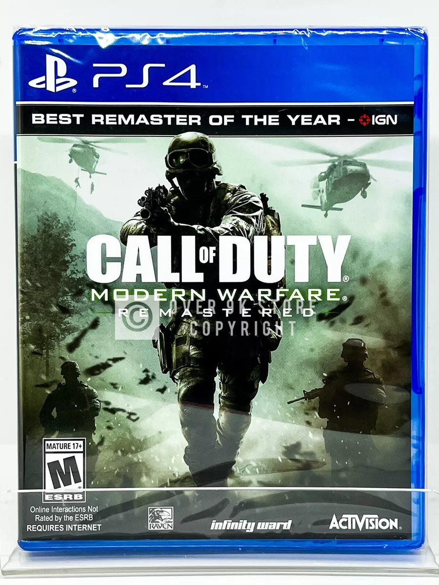 Call of Duty: Modern Warfare Remastered PS4 (Brand New Factory