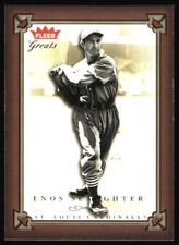 2004 Fleer Greats of the Game Enos Slaughter    #97 St. Louis Cardinals