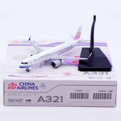 JC Wings 中華航空 CAL 1:400 A321neo B-18101 China Airlines A321neo Reg: B-18101 1:400 JC Wings Diecast