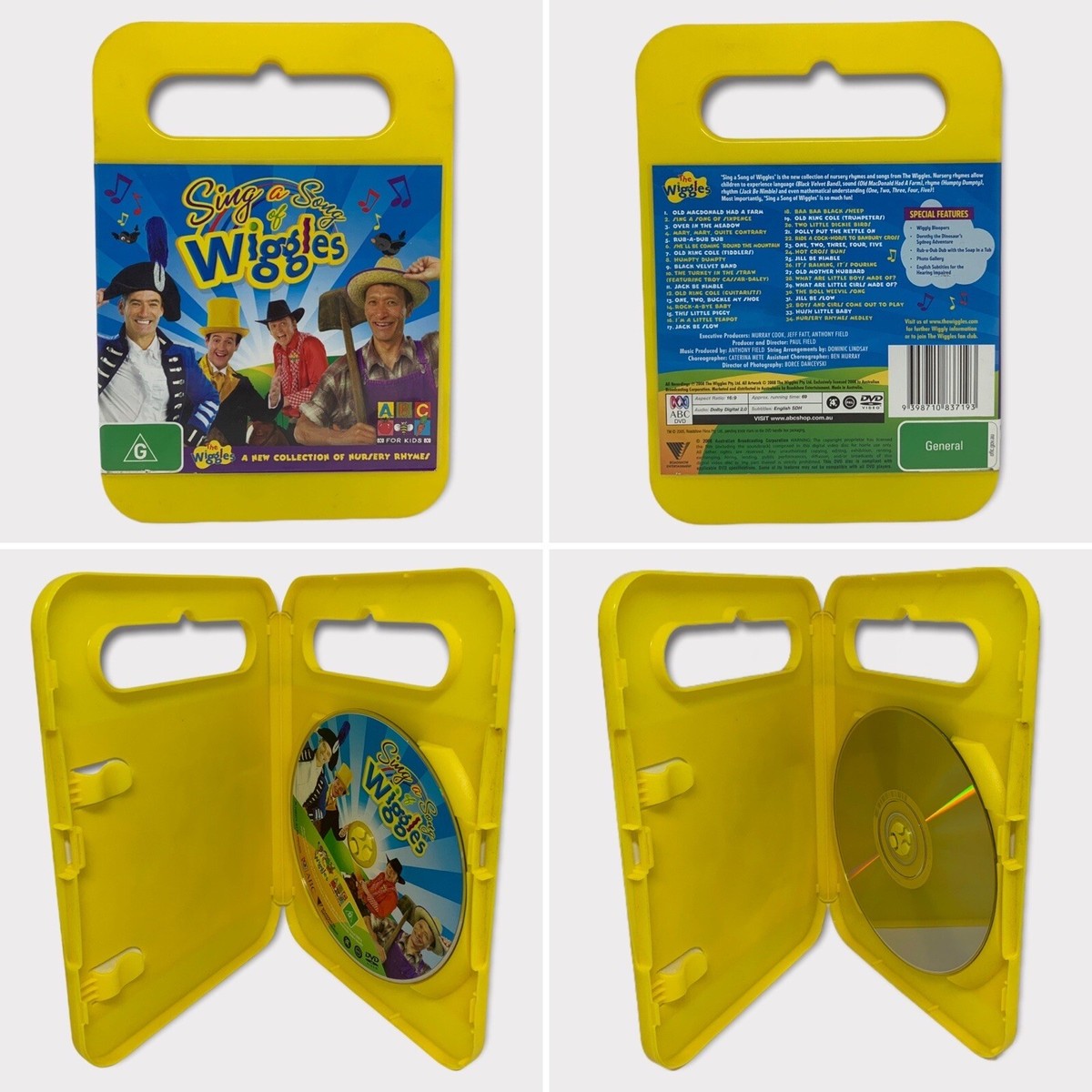 The Wiggles DVD Bundle - 10 Different Titles (Region 4, PAL