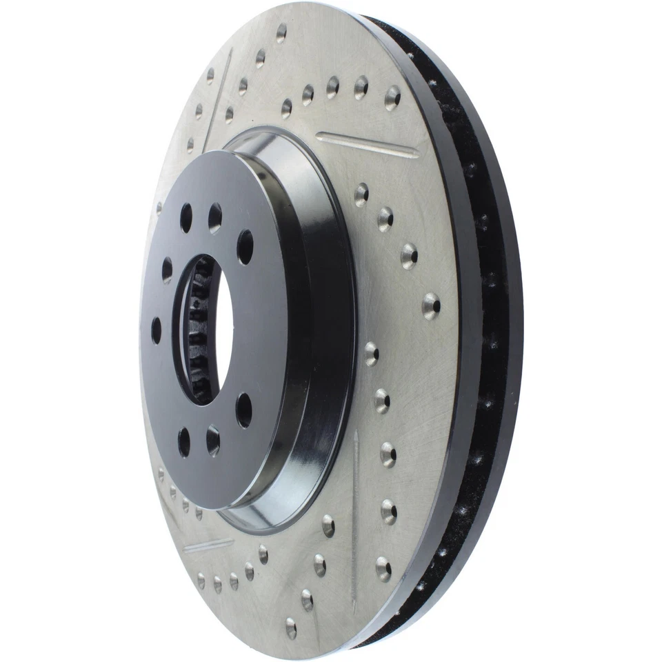 Par delantero de rotor de freno de disco Stoptech para Chevrolet Impala 2006-2013 (43347) Foto 4 de 4