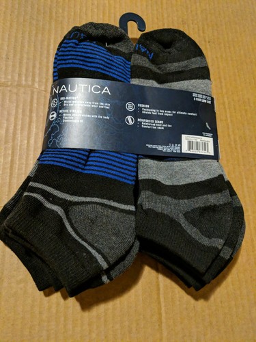 NAUTICA Men Socks Low Cut shoe size 6-12.5 🆕 - Picture 5 of 5