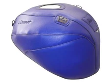 Hyosung Comet 125 03-08 Top Sellerie fuel Petrol Gas Tank Cover Blue Sport Moto