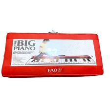 FAO Schwarz The Big Piano Dance Mat With Case 70" Long