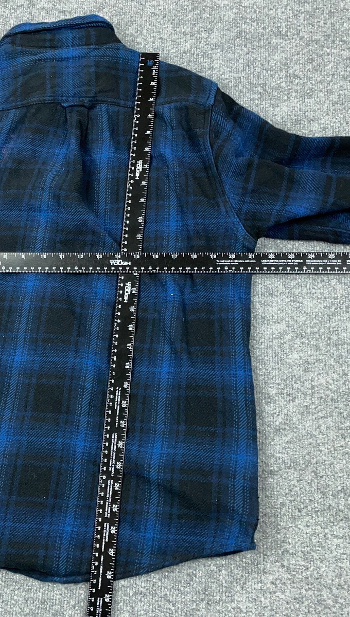 Orvis Blue Black Heavyweight Flannel Shirt Jacket Adult Orvis Blue Black Heavyweight Flannel Shirt Jacket Adult