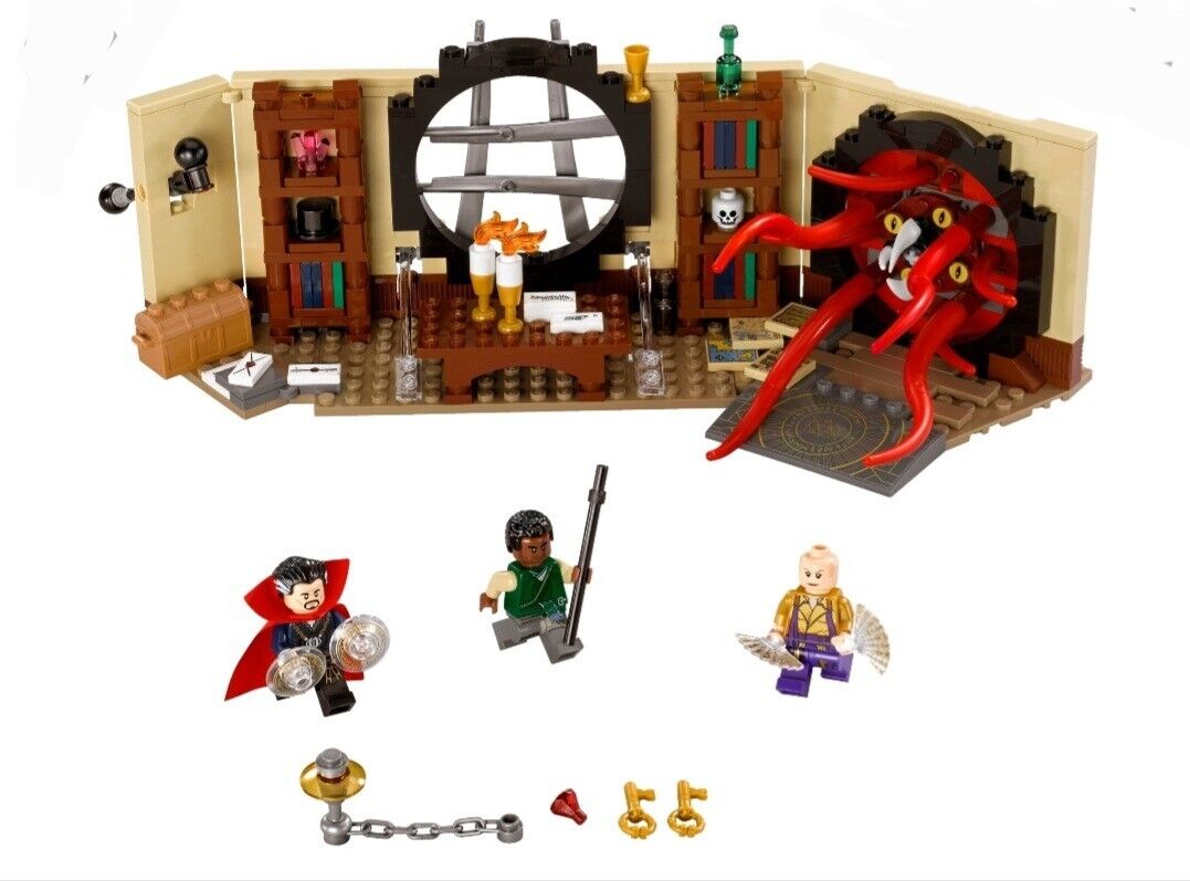 Lego Marvel Super Heroes Dr Strange's Sanctum #76060 Set is used.