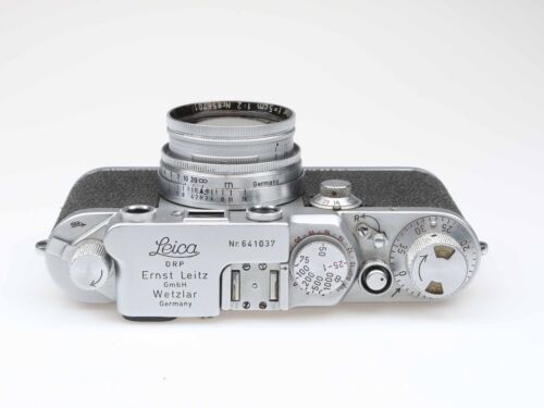 Leica III F IIIF Kamera camera mit Summitar 50mm f2 Objektiv Leitz 97185 - Bild 5 von 6