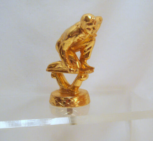 FIGURA DE TROFEO DE BOLOS DE CÉSPED MACHO DE COLECCIÓN TOPPER BOWLER # 51 - Imagen 2 de 4
