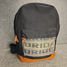 Bride JDM Backpack Takata Straps Racing Harness Black/Orange