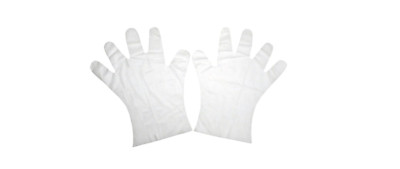 TOP GLOVE Pull Up Cast Polyethylene Disposable Gloves (Size: M)