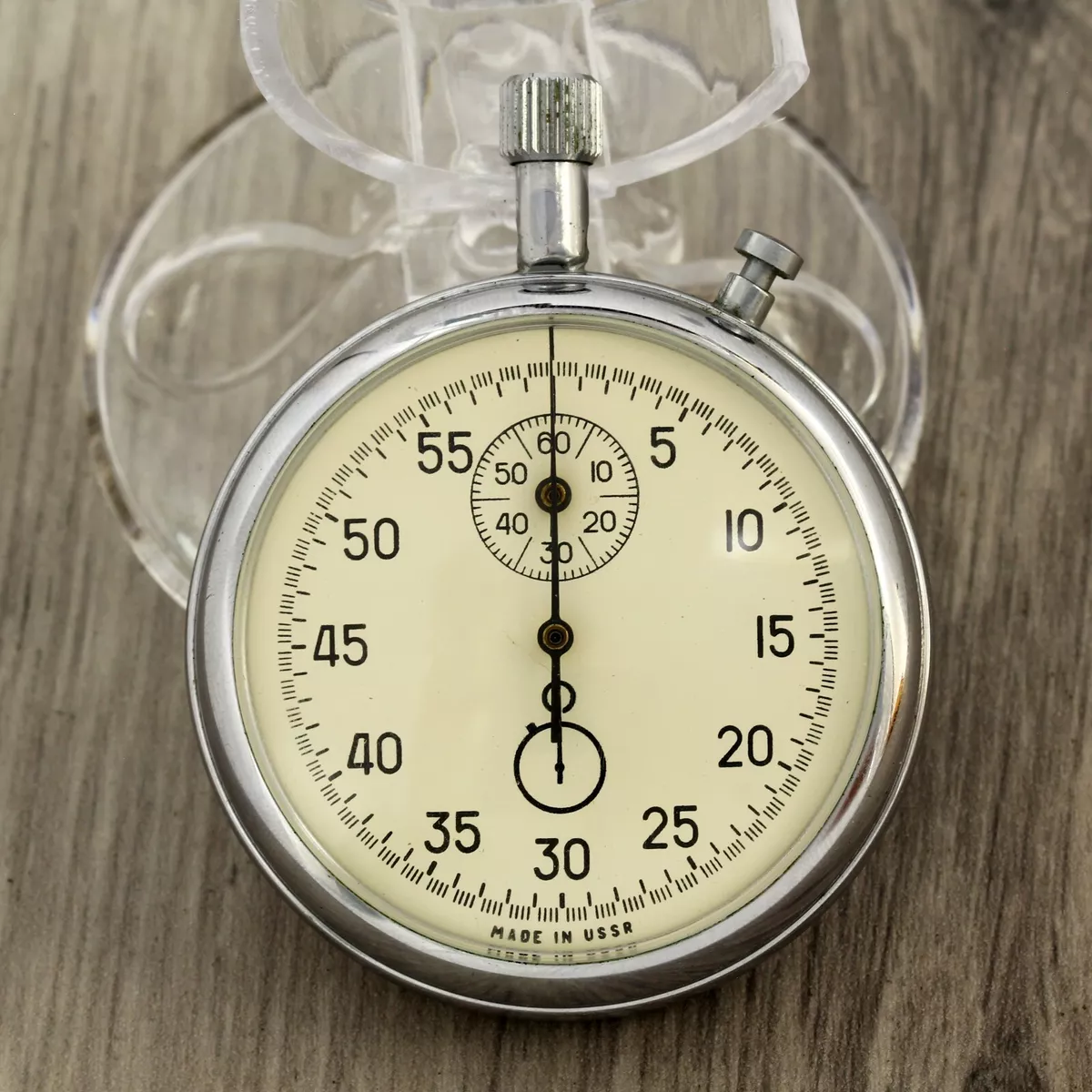 AGAT 4295 mechanical sport stopwatch 16 Jewels 1980 s Zlatoust