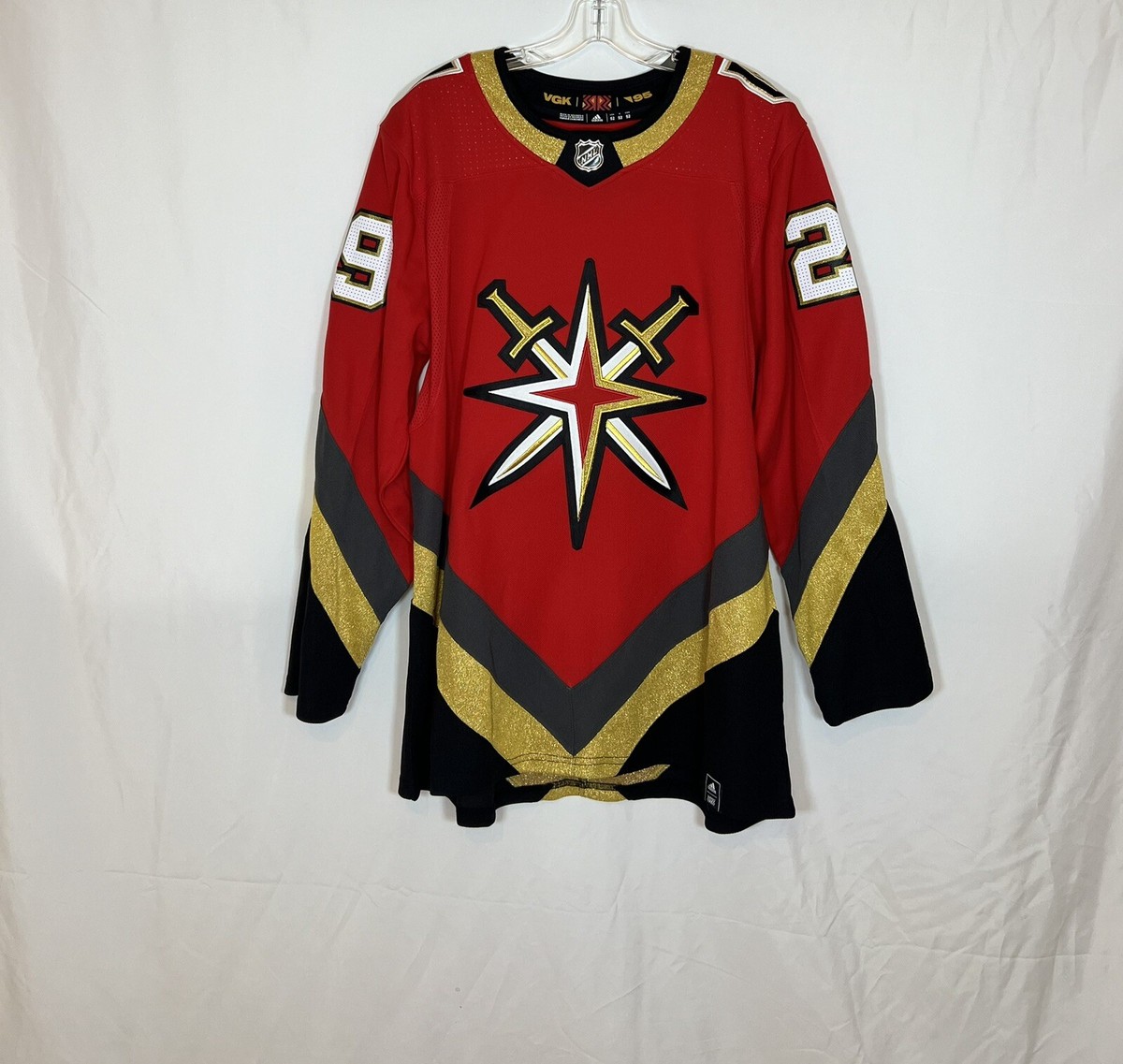 Las Vegas Golden Knights Red Jersey Adidas Authentic VGK Las Vegas