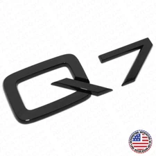 Audi Q7 Gloss Black Rear Letter Liftgate Nameplate Trunk Emblem Badge Sport