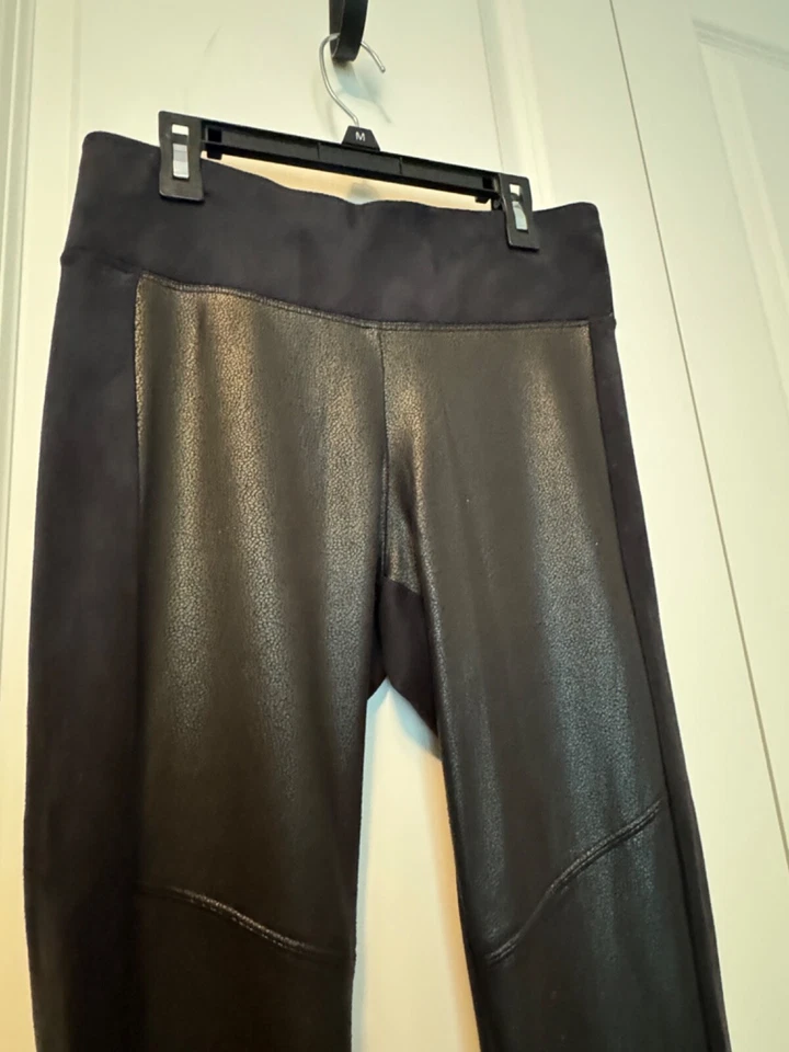Hale Bob Black panel Ultra Suede legging M - Image 4 of 4